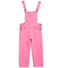 Mini Rodini Overalls - Nessie Twill - Pink Mini Rodini Overalls - Nessie Twill - Pink