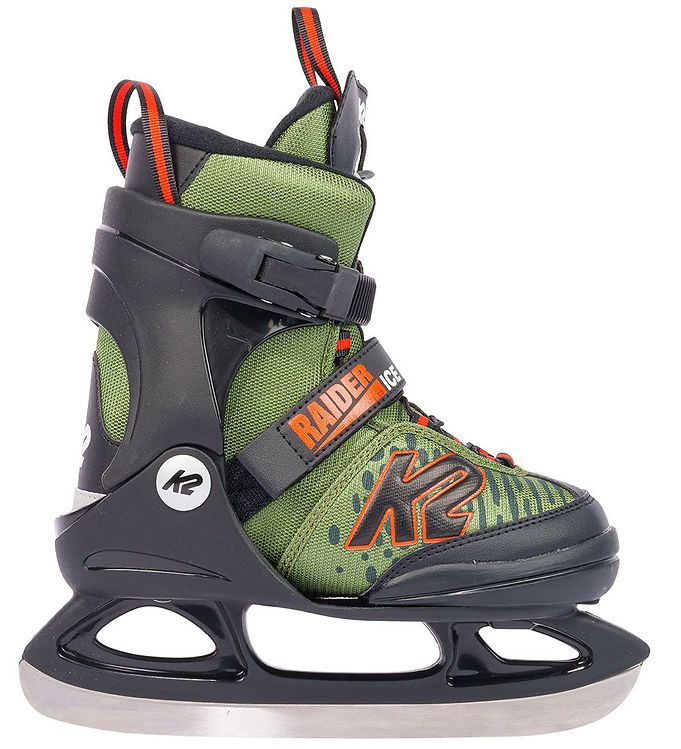 K2 Skøjter - Raider Ice - Sort/Grøn