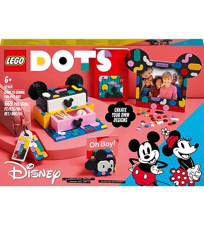 LEGO® DOTS - Mickey Mouse Og Minnie Mouse Sk... 41964 - 669 Dele