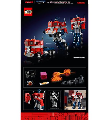 LEGO® Icons - Optimus Prime 10302 - 1508 Dele LEGO® Icons - Optimus Prime 10302 - 1508 Dele