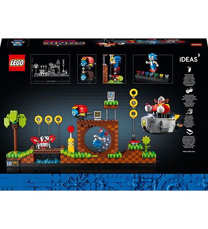 LEGO® Ideas - Sonic the Hedgehog - Green Hi... 21331 - 1125 Dele