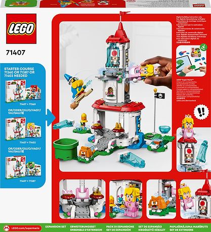 LEGO® Super Mario - Peach-Kattedragt... - Udv. 71407 - 494 Dele