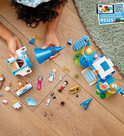 LEGO® Disney - Askepot og Prinsens Slot 43206 - 365 Dele