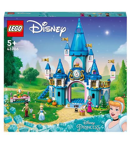 LEGO® Disney - Askepot og Prinsens Slot 43206 - 365 Dele