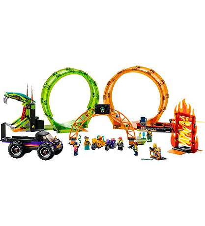 LEGO® City Stuntz - Stuntarena Med Dobbelt Loop 60339 - 598 Dele