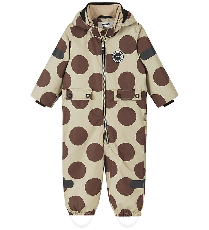 Reima Flyverdragt - Marte Mid - Earthy Beige m. Prikker