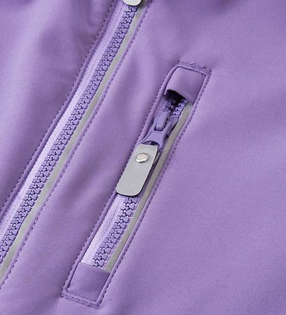 Reima Softshelldragt m. Fleece - Nurmes - Misty Violet