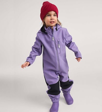 Reima Softshelldragt m. Fleece - Nurmes - Misty Violet