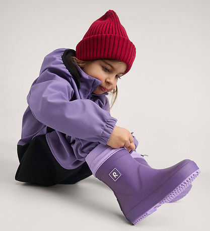 Reima Softshelldragt m. Fleece - Nurmes - Misty Violet