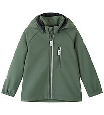Reima Softshelljakke m. Fleece - Vantti - Thyme Green