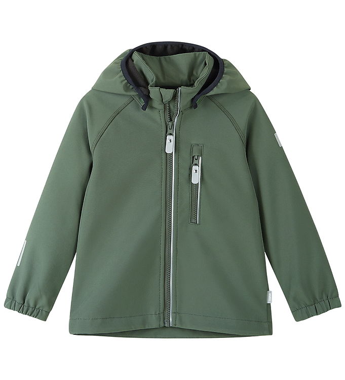 Reima Softshelljakke m. Fleece - Vantti - Thyme Green