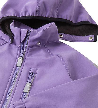 Reima Softshelljakke m. Fleece - Vantti - Misty Violet