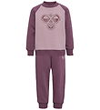 Hummel Sweatsæt - HmlMini - Black Plum