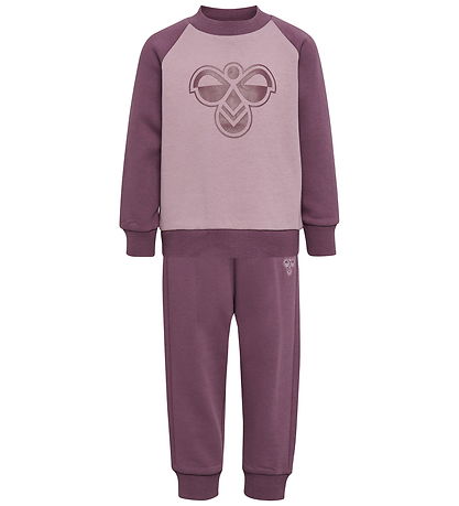 Hummel Sweatsæt - HmlMini - Black Plum