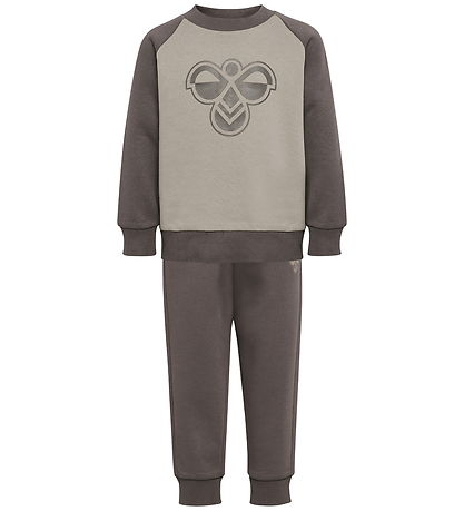 Hummel Sweatsæt - HmlMini - Dark Gull Gray