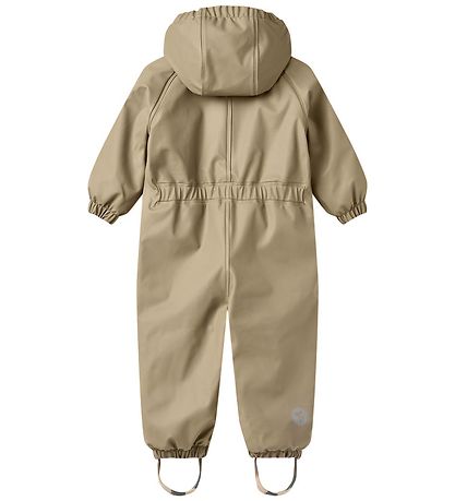 Wheat Regndragt m. Termo - PU - Aiko - Grey Stone