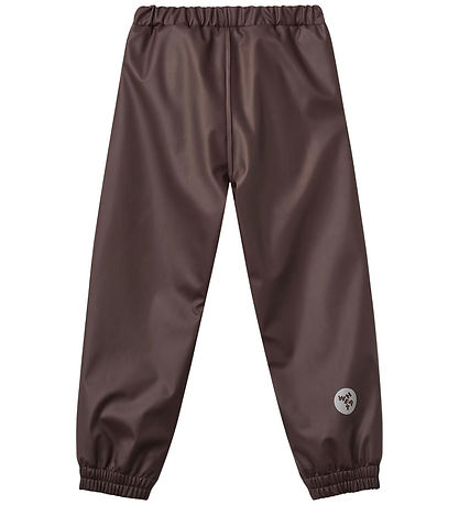 Wheat Regnbukser m. Termo - PU - Chocolate Plum