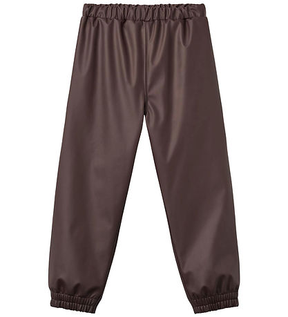 Wheat Regnbukser m. Termo - PU - Chocolate Plum