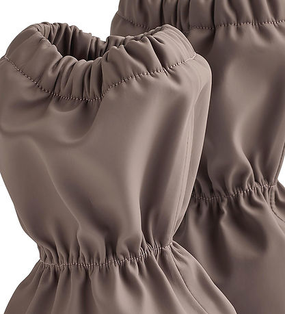 Wheat Overtrækssko m. Fleece - PU - Como - Plum Truffle