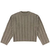 Kids Only Bluse - KogTessa - Strik - String/Melange
