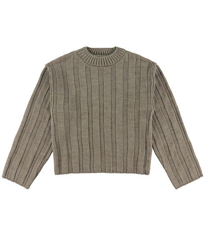 Kids Only Bluse - KogTessa - Strik - String/Melange