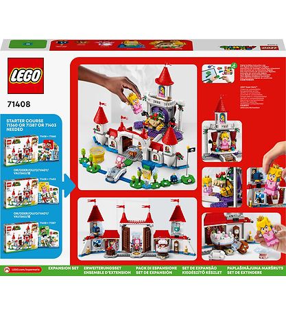 LEGO® Super Mario - Peach's Castle - Udv. 71408 - 1216 Dele