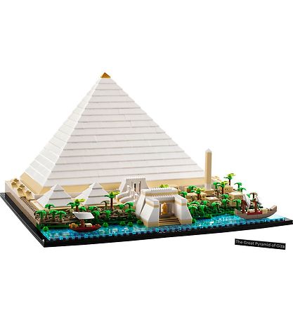 LEGO® Architecture - Den Store Pyramide i Giza 21058 - 1476 Dele LEGO® Architecture - Den Store Pyramide i Giza 21058 - 1476 Dele