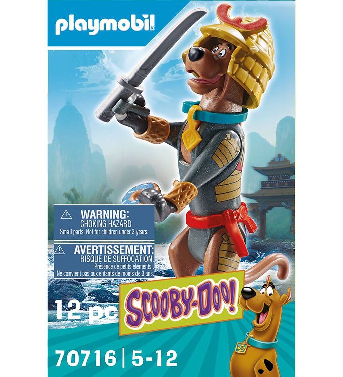 Playmobil SCOOBY-DOO! - Samuraifigur Samler... - 70716 - 12 Dele