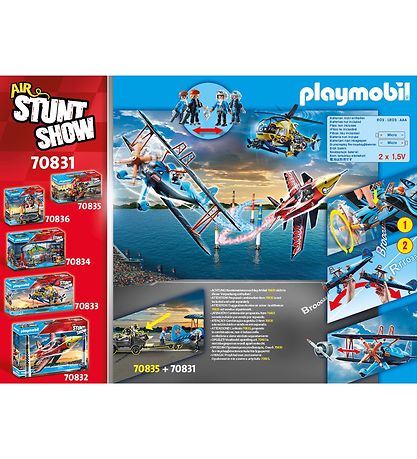 Playmobil Air Stuntshow - Dobbeltdækker 