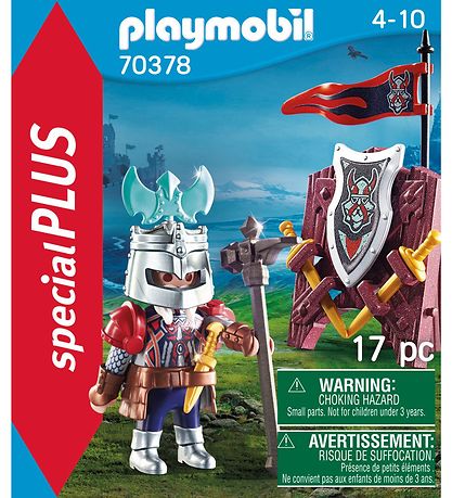 Playmobil SpecialPlus - Dværgridder - 70378 - 17 Dele Playmobil SpecialPlus - Dværgridder - 70378 - 17 Dele