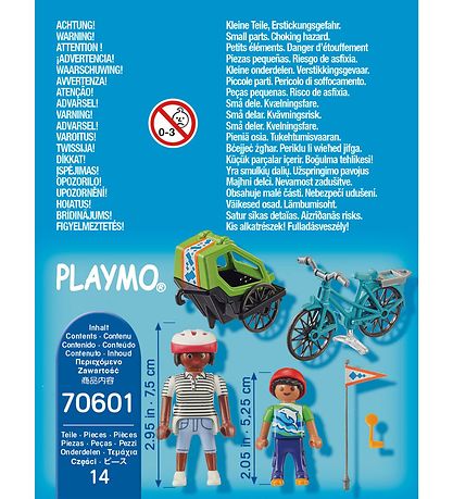 Playmobil SpecialPlus - Cykeludflugt - 70601 - 14 Dele