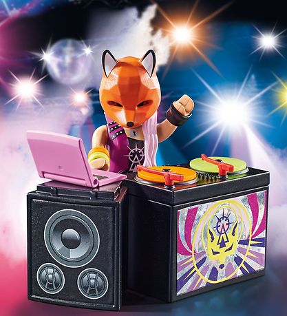 Playmobil SpecialPlus - DJ With Turntable - 70882 - 11 Parts Playmobil SpecialPlus - DJ With Turntable - 70882 - 11 Parts