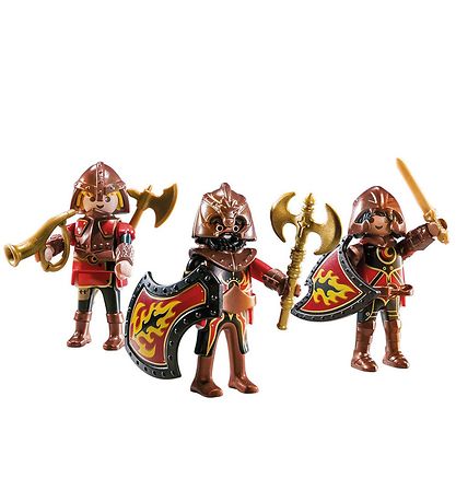 Playmobil Novelmore - 3-pak - Burnham Raiders - 70672 - 18 Dele Playmobil Novelmore - 3-pak - Burnham Raiders - 70672 - 18 Dele