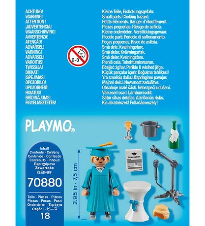 Playmobil SpecialPlus - Studentenparty - 70880 - 18 Teile