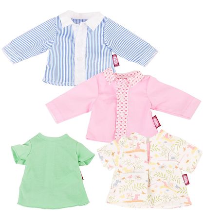 Götz Dukketøj - Taske Med 4 Sæt Tøj - 42-46 Cm.