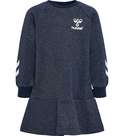 Hummel Kjole - hmlSally - Sargasso Sea m. Sølvglimmer