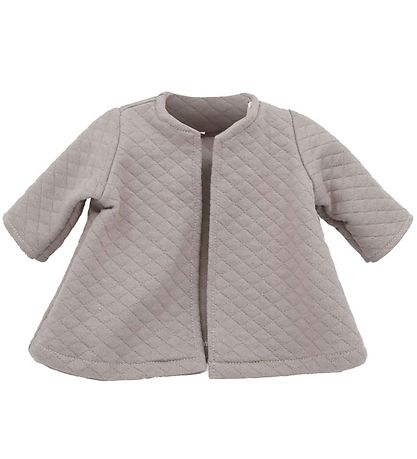 Asi Puppenkleidung - 43-46 cm - gesteppt Jacke - Warm Grey