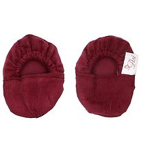 Asi Dukketøj - 43-46 cm - Bløde Sko - Burgundy Asi Dukketøj - 43-46 cm - Bløde Sko - Burgundy