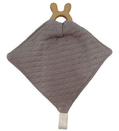 Asi Dukketilbehør - Comforter - Vintage Print Grey And Blue Asi Dukketilbehør - Comforter - Vintage Print Grey And Blue