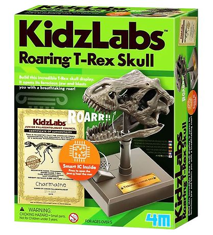 4M Kranium - KidzLabs - Brølende T-Rex Kranium 4M Kranium - KidzLabs - Brølende T-Rex Kranium