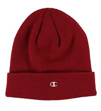 Champion Hue - Strik - Teen - Rød m. Logo Champion Hue - Strik - Teen - Rød m. Logo