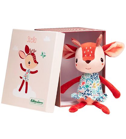 Lilliputiens Bamse - 18 cm  - Stella Cuddly Plush Lilliputiens Bamse - 18 cm  - Stella Cuddly Plush