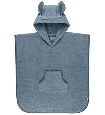 BIBS Badeponcho - 60x55 cm - Kangaroo - Petrol BIBS Badeponcho - 60x55 cm - Kangaroo - Petrol