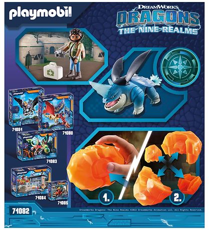 Playmobil Dragons: The Nine Realms - Plowho... - 71082 - 17 Dele