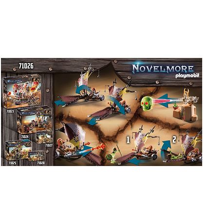 Playmobil Novelmore - Sal'ahari Sands: Dune Speeder - 71026 - 83 Playmobil Novelmore - Sal'ahari Sands: Dune Speeder - 71026 - 83