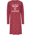 Hummel Náttkjóll - hmlCarolina - Jarðarrauður