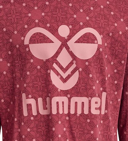 Hummel Natkjole - hmlCarolina - Earth Red