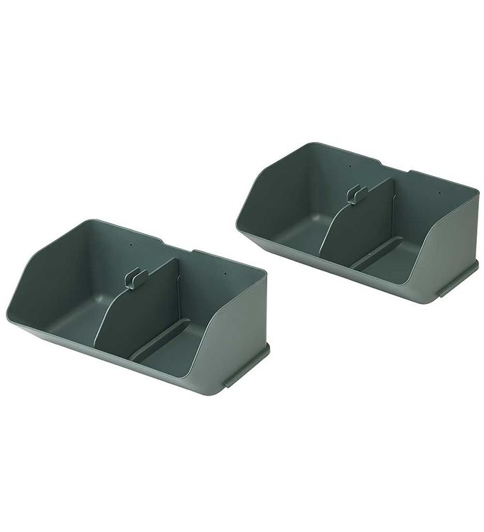 Liewood Rosemary Opbevaringskasse - Medium - 2-pak - Whale Blue