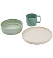 Liewood Spisesæt - Plastik - 3 dele -Walt - Dusty Mint Mix Liewood Spisesæt - Plastik - 3 dele -Walt - Dusty Mint Mix