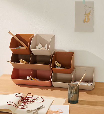Liewood Skrivebordbeholder - Rosemary - 2-Pak - 17,5x13 cm - Tus Liewood Skrivebordbeholder - Rosemary - 2-Pak - 17,5x13 cm - Tus